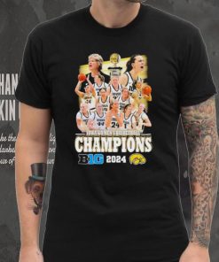 Iowa Hawkeyes women’s basketball Champions B1G 2024 shirt