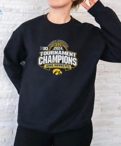 Iowa Hawkeyes women’s basketball big ten 2024 tournament champions shirt