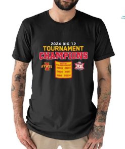 Iowa State Cyclones 2024 Big 12 Tournament Champions shirt