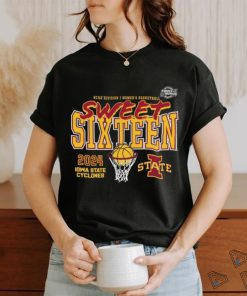 Iowa State Cyclones 2024 NCAA Women’s Basketball Tournament March Madness Sweet 16 Fast Break T Shirt