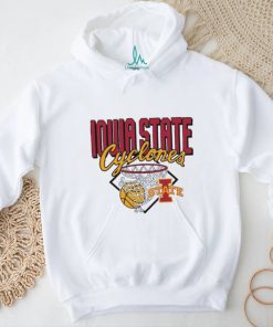 Iowa State Cyclones Basketball In Hoop vector shirt