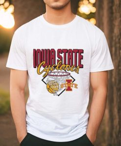 Iowa State Cyclones Basketball In Hoop vector shirt