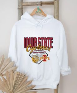 Iowa State Cyclones Basketball In Hoop vector shirt