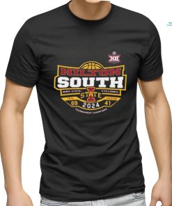 Iowa State Cyclones Isu 60 vs Houston 41 Hilton South 2024 Tournament Champions Shirt