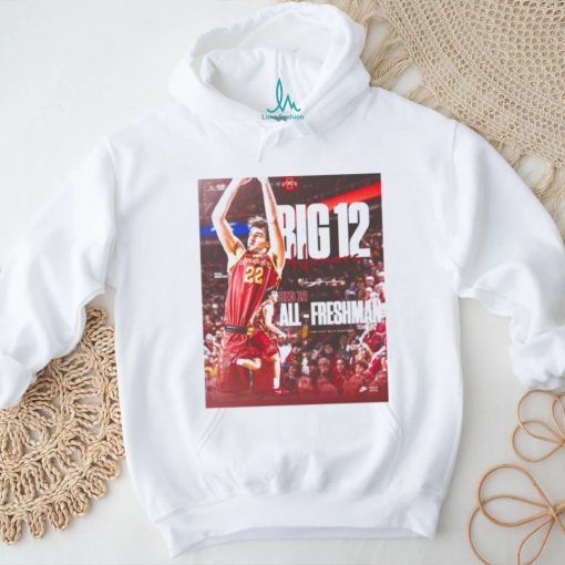 Iowa State Cyclones Men’s Basketball Big 12 Honors Milan Momcilovic All Freshman T shirt