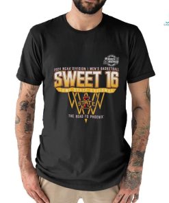 Iowa State Cyclones Sweet 16 DI Men’s Basketball 2024 The Road To Phoenix Shirt