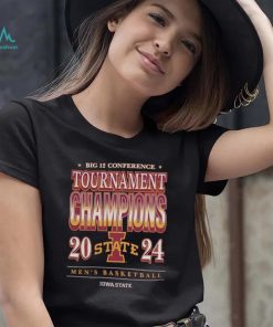 Iowa State MBB 2024 Big 12 Conference Tournament Champions Shirt