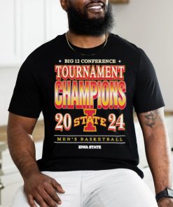 Iowa State MBB 2024 Conference Tournament Champions shirt