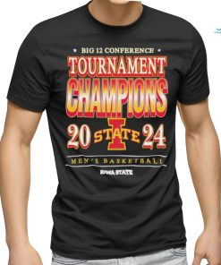 Iowa State MBB 2024 Conference Tournament Champions shirt