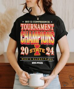 Iowa State MBB 2024 Conference Tournament Champions shirt