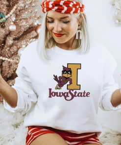 Iowa State sport Cy the Cardinal mascot logo shirt