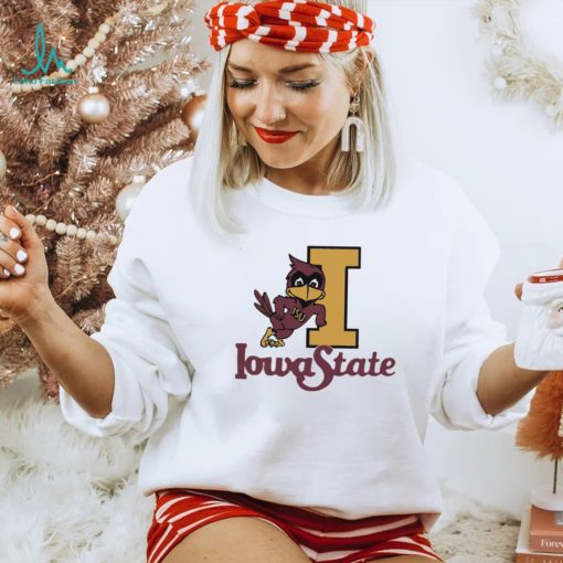 Iowa State sport Cy the Cardinal mascot logo shirt