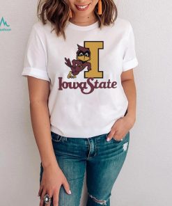 Iowa State sport Cy the Cardinal mascot logo shirt
