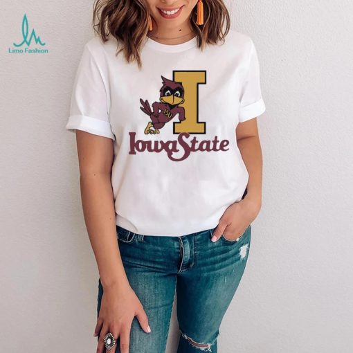 Iowa State sport Cy the Cardinal mascot logo shirt