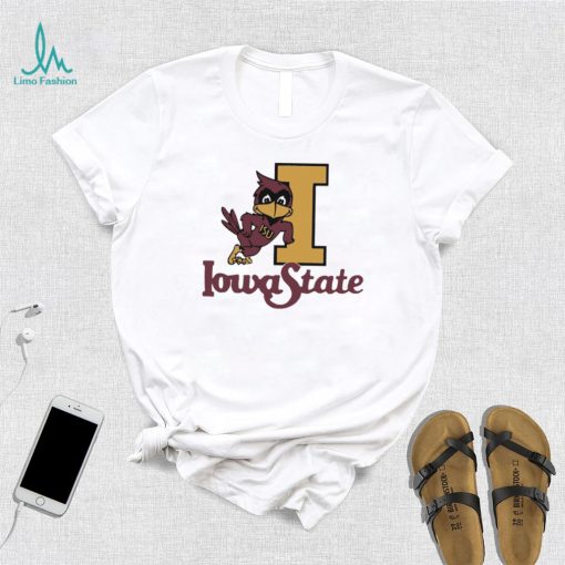 Iowa State sport Cy the Cardinal mascot logo shirt