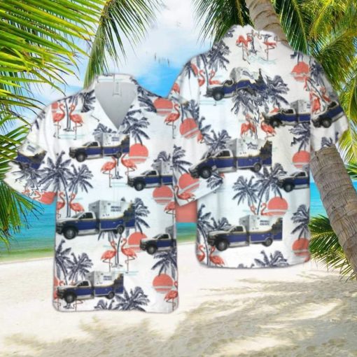 Iredell County North Carolina NC Emergency Medical Services Hawaiian Shirt Beach Shirt For Men Women