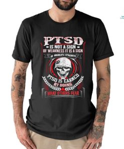 Is Not a Sign Of Weakness It Is a Sign Military T Shirt