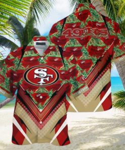 Island Pattern San Francisco 49ers Hawaiian Shirt