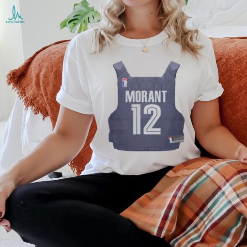Ja Morant bulletproof vest jersey shirt