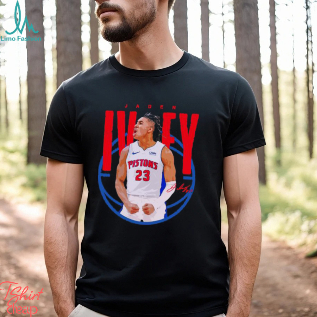 Jaden Ivey Signature American professional basketball player for the Detroit Pistons T Shirt Jaden Ivey Signature American professional basketball player for the Detroit Pistons T Shirt