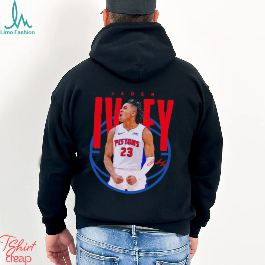 Jaden Ivey Signature American professional basketball player for the Detroit Pistons T Shirt Jaden Ivey Signature American professional basketball player for the Detroit Pistons T Shirt