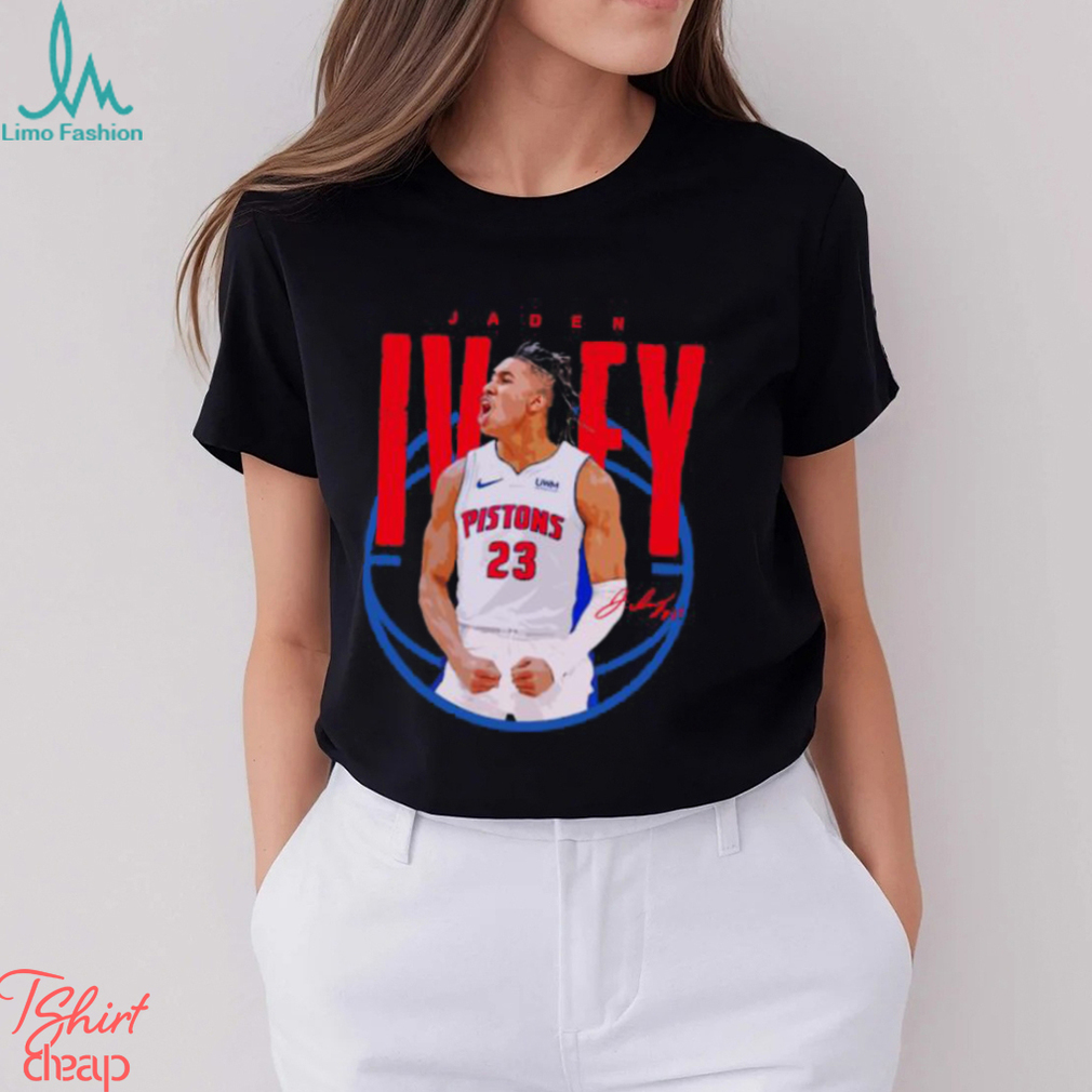 Jaden Ivey Signature American professional basketball player for the Detroit Pistons T Shirt Jaden Ivey Signature American professional basketball player for the Detroit Pistons T Shirt