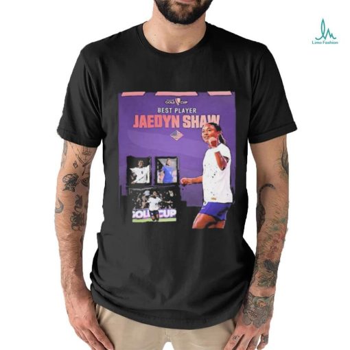 Jaedyn Shaw Best Player 2024 Concacaf W Gold Cup MVP Shirt