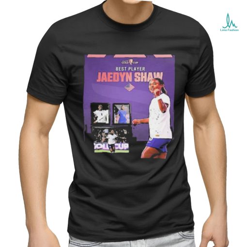 Jaedyn Shaw Best Player 2024 Concacaf W Gold Cup MVP Shirt