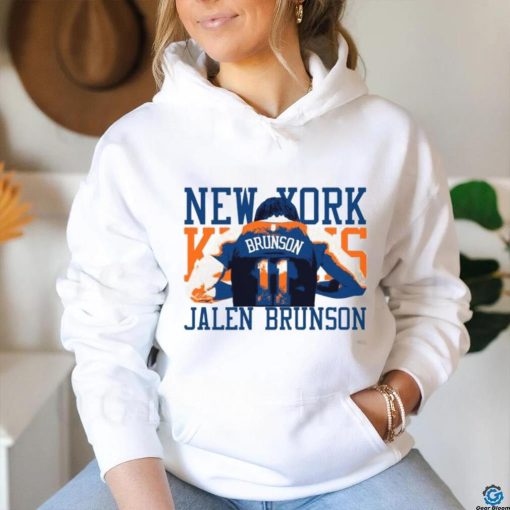 Jalen Brunson Back New York Knicks Player shirt