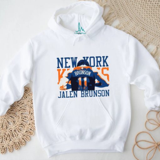 Jalen Brunson Back New York Knicks Player shirt