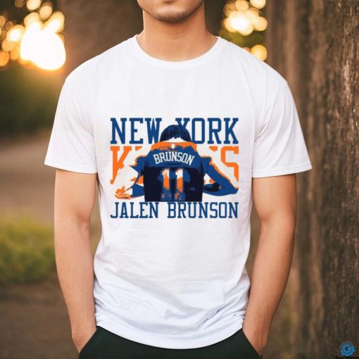 Jalen Brunson Back New York Knicks Player shirt