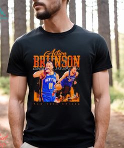 Jalen Brunson New York Knicks signature shirt