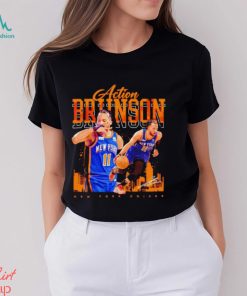 Jalen Brunson New York Knicks signature shirt