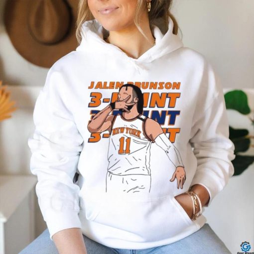 Jalen Brunson Three Point New York Knicks Player shirt
