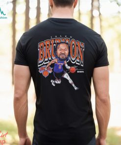 Jalen Brunson cartoon New York Knicks signature shirt