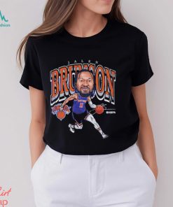 Jalen Brunson cartoon New York Knicks signature shirt