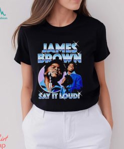 James Brown say it loud chrome shirt