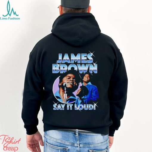 James Brown say it loud chrome shirt