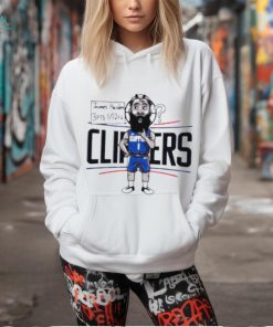 James Harden Los Angeles Clippers player cartoon shirt