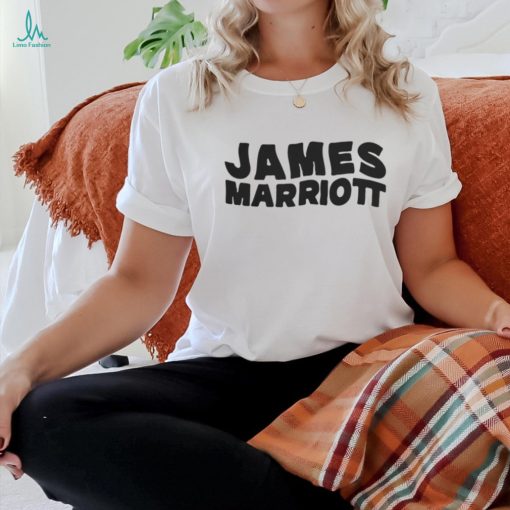 James Marriott Merch 2024 Tour Logo Tee Shirt