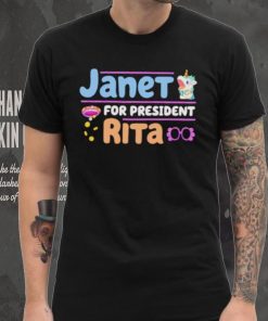 Janet For President Rita Bluey shirt
