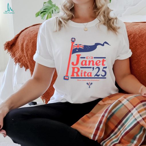 Janet Rita Election 25 Here Come The Grannies shirt