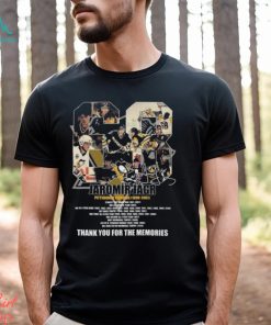 Jaromir Jagr Pittsburgh Penguins 1990 2001 Thank You For The Memories Signature shirt