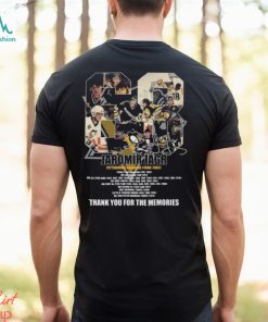 Jaromir Jagr Pittsburgh Penguins 1990 2001 Thank You For The Memories Signature shirt