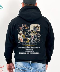 Jaromir Jagr Pittsburgh Penguins 1990 2001 Thank You For The Memories Signature shirt