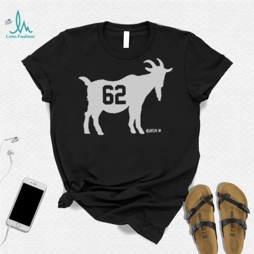 Jason Kelce GOAT 62 Shirt