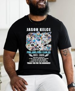 Jason Kelce Philadelphia Eagles 2011 2023 Signature Memories shirt