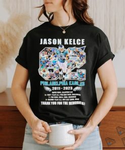 Jason Kelce Philadelphia Eagles 2011 2023 Signature Memories shirt