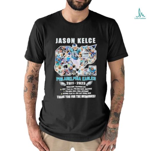 Jason Kelce Philadelphia Eagles 2011 2023 Signature Memories shirt