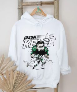 Jason Kelce Philadelphia Eagles Signature Cartoon Shirt
